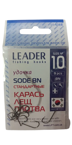 Крючок Leader Sode №7 3079 фото