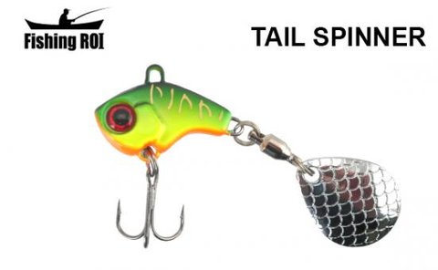 Блешня Fishing ROI Tail Spinner Cyclone col. 01 15g 11629 фото