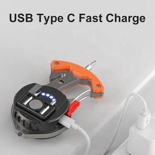Фонарь Multifunctional W5143-COB White+Red+Yellow 107760 фото