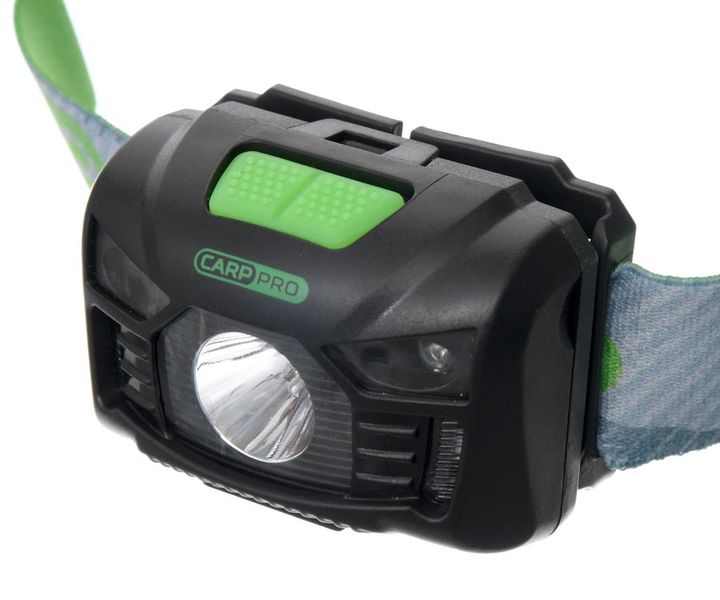 Ліхтар налобний Carp Pro Diamond WR Motion Sensor Headtorch 3W LED 76083 фото