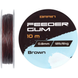Амортизуюча гума Brain F-Gum 0.8mm 12lb/6kg 10m Brown 113081 фото 1