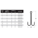 Крючок двойник Fishing ROI Double Hook №1 78008 фото 3