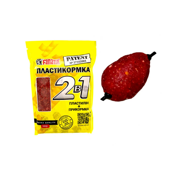 Пластикормка Fanatik Часник 500g 13799 фото Пластикормка Fanatik Часник 500g 13799 фото