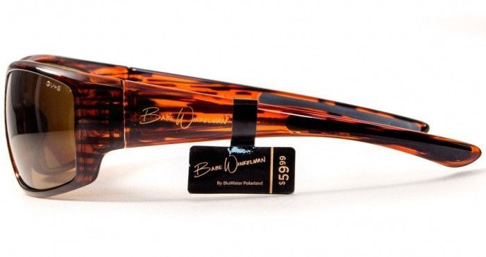 Очки поляризационные защитные 2в1 BluWater Babe Winkelman Polarized (brown) коричневые 4ВИН3-Ч50П фото Очки поляризационные защитные 2в1 BluWater Babe Winkelman Polarized (brown) коричневые 4ВИН3-Ч50П фото