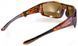 Очки поляризационные защитные 2в1 BluWater Babe Winkelman Polarized (brown) коричневые 4ВИН3-Ч50П фото 5
