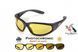 Очки защитные фотохромные Global Vision Hercules-1 Photochromic (yellow) желтые фотохромные 1ГЕР124-30 фото 1