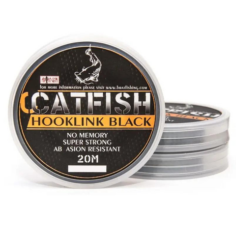 Повідковий матеріал Aborigen CatFish Hookline Black 45lb 20m 8983 фото