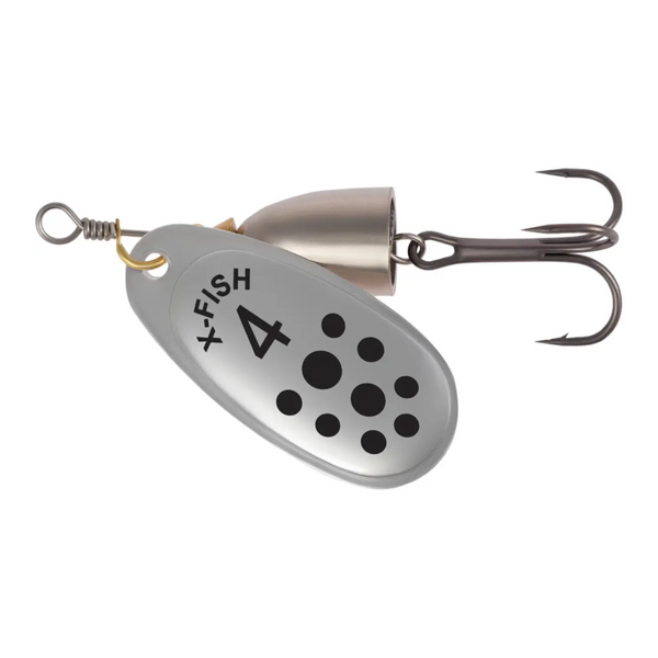 Блешня X-Fish Wolf №4 10g Silver 110989 фото Блешня X-Fish Wolf №4 10g Silver 110989 фото
