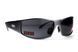 Окуляри захисні Global Vision BAD-ASS-1 GunMetal (gray) сірі в темній металевій оправі 1БЕД1-ГМ20 фото 2