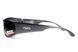 Окуляри захисні Global Vision BAD-ASS-1 GunMetal (gray) сірі в темній металевій оправі 1БЕД1-ГМ20 фото 10