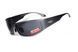 Окуляри захисні Global Vision BAD-ASS-1 GunMetal (gray) сірі в темній металевій оправі 1БЕД1-ГМ20 фото 1