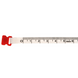 Рулетка Azura Fish Ruler Mini Red 150cm 78252 фото 4