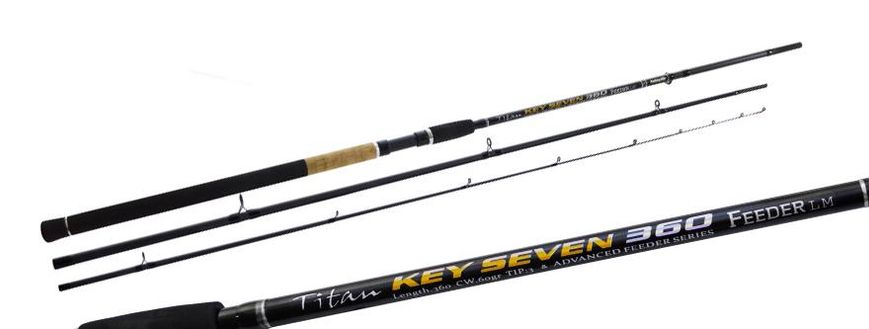 Удилище фидерное Fishing ROI Titan Key Seven Feeder 3,30m 100g 8716 фото