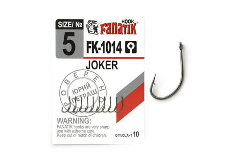 Крючок Fanatik FK-1014 Joker №9 5438 фото
