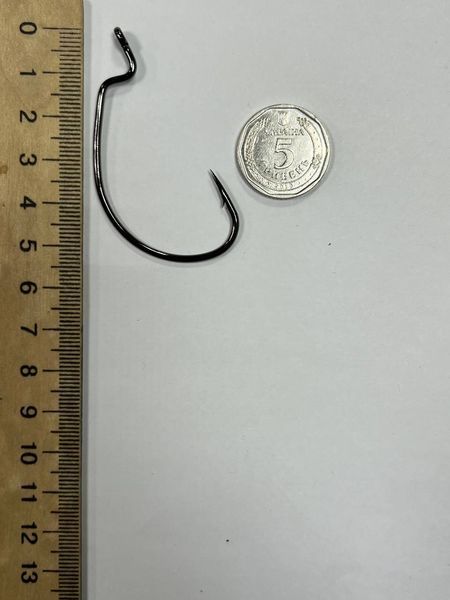 Крючок офсетный Fishing ROI Worm Hook S-1 №6/0 10370 фото Крючок офсетный Fishing ROI Worm Hook S-1 №6/0 10370 фото