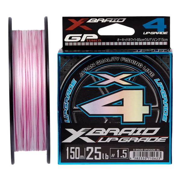 Шнур YGK X-Braid Upgrade X4 100m #0.25/0.08mm 5lb/2.3kg 111407 фото Шнур YGK X-Braid Upgrade X4 100m #0.25/0.08mm 5lb/2.3kg 111407 фото