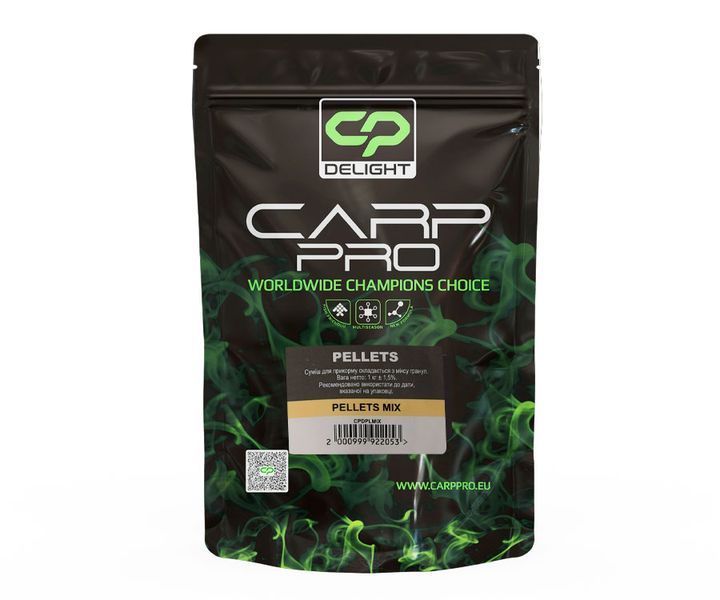 Пелетс Carp Pro Delight Pellets mix 1кг 105532 фото Пелетс Carp Pro Delight Pellets mix 1кг 105532 фото