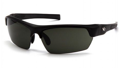 Очки поляризационные защитные 2в1 Venture Gear Tensaw Polarized (forest gray) чёрно-зелёные 3ТЕНС-21П фото