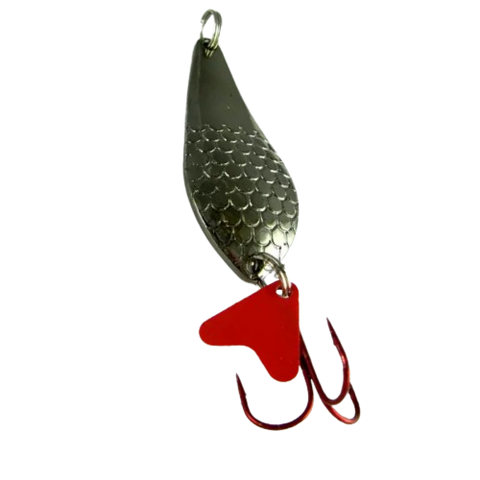 Блесна колебающая Spinnex Atom col. Nickel 20g 2102 фото