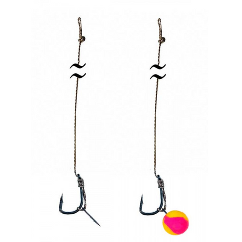 Короповий повідець з голкою Bait Spike Rigs№6 15cm 25Lb 11,5kg 77934 фото