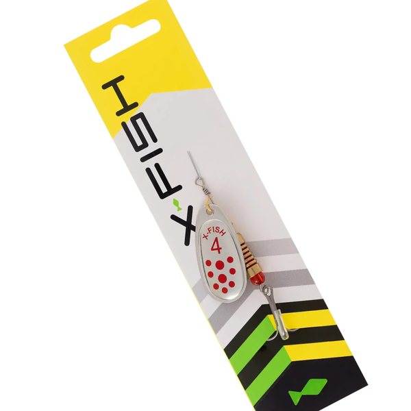 Блесна X-Fish Spike №4 9.5g Silver RD 111062 фото