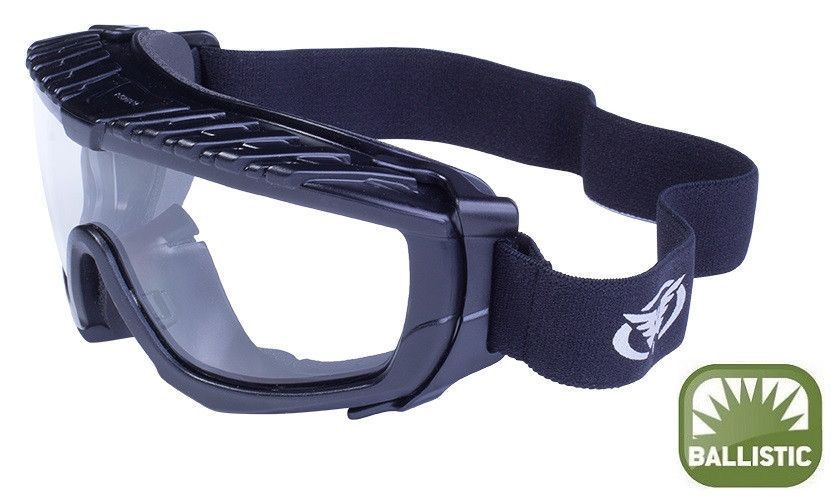 Окуляри захисні з ущільнювачем Global Vision Ballistech-1 (clear) Anti-Fog, прозорі 1БАЛ1-10 фото Окуляри захисні з ущільнювачем Global Vision Ballistech-1 (clear) Anti-Fog, прозорі 1БАЛ1-10 фото