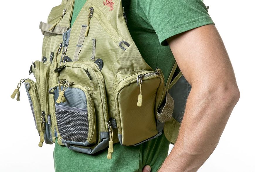 Жилет рыболовный разгрузочный Tramp Angler S/M TRFB-006-S/M фото