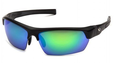 Очки поляризационные защитные 2в1 Venture Gear Tensaw Polarized (green mirror) зеркальные сине-зеленые 3ТЕНС-94П фото