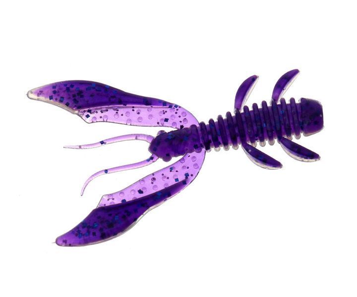 Силіконова приманка Flagman Lucky Craw col. 0531 Violet-Pearl White 50mm (1шт) 6944 фото Силіконова приманка Flagman Lucky Craw col. 0531 Violet-Pearl White 50mm (1шт) 6944 фото