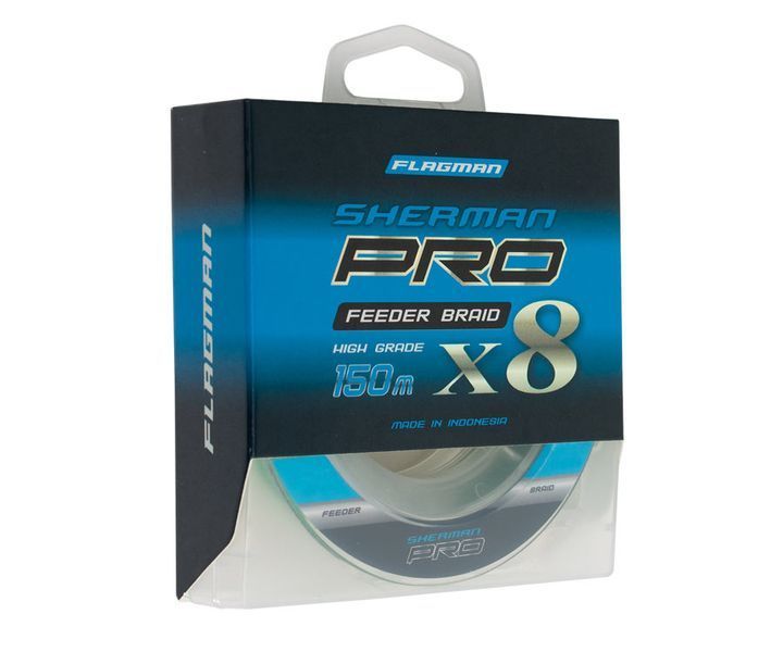 Шнур Flagman Sherman Pro Feeder Braid 8 150m 0,10mm 8425 фото Шнур Flagman Sherman Pro Feeder Braid 8 150m 0,10mm 8425 фото