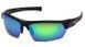 Очки поляризационные защитные 2в1 Venture Gear Tensaw Polarized (green mirror) зеркальные сине-зеленые 3ТЕНС-94П фото 1