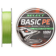 Шнур Select Basic PE 150m 0.26mm col. Light Green