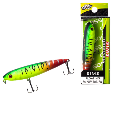 Воблер Goss Sims Surface col.08 0,1-0,5m 85mm 9g 20293 фото