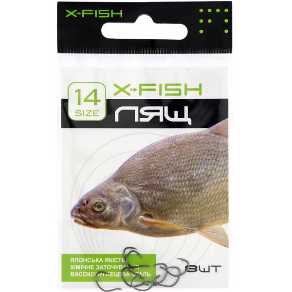Гачок X-Fish Лящ №10 104396 фото Гачок X-Fish Лящ №10 104396 фото