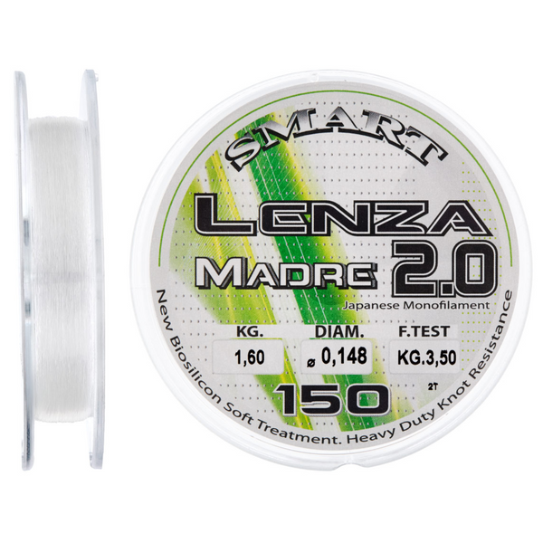 Волосінь Smart Lenza Madre 2.0 150m 0,112mm 1kg 104200 фото