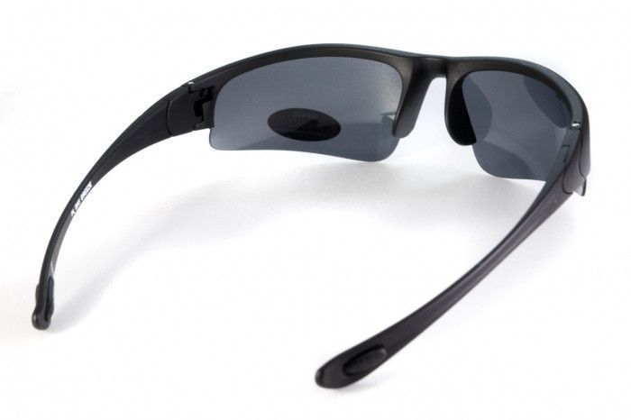 Окуляри поляризаційні BluWater Bay Breeze Polarized (gray) чорні 4БРИЗ-20П фото