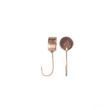 Мормышка вольфрамовая Fishing ROI Шайба 4mm 0,58gr copper