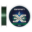 Шнур Brain Scout 4X 150m 0.10mm 5,8kg col.Deep Green