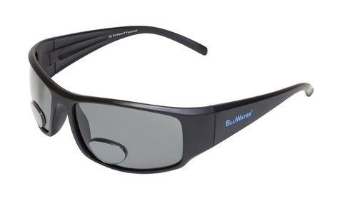 Бифокальные поляризационные очки BluWater Bifocal-1 (+3.0) Polarized (gray) серые 4БИФ1-20П30 фото