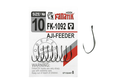 Крючок Fanatik FK-1092 Aji-Feeder №9 3692 фото