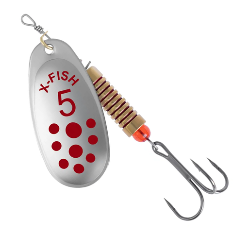 Блешня X-Fish Spike №5 14.5g Silver RD 111063 фото
