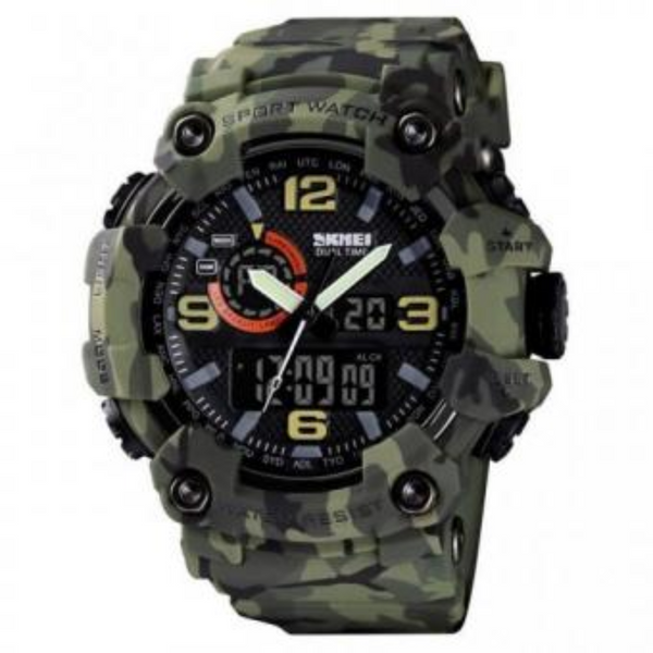 Годинник Skmei 1520CMGN Green Camo 29960 фото