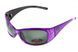 Очки поляризационные BluWater Biscayene Purple Polarized (gray) серые 4БИСК-П20П фото 5