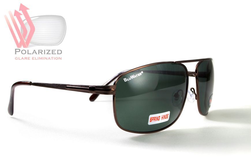 Очки поляризационные BluWater Navigator-2 Polarized (green) зелений 4НАВИ2-БМ40П фото Очки поляризационные BluWater Navigator-2 Polarized (green) зелений 4НАВИ2-БМ40П фото