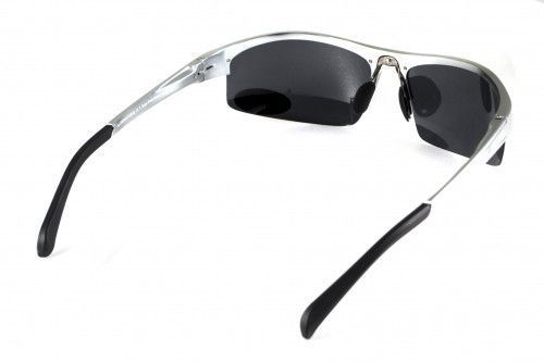 Очки поляризационные BluWater Alumination-5 Silver Polarized (gray) серые 4АЛЮМ5-С20П фото