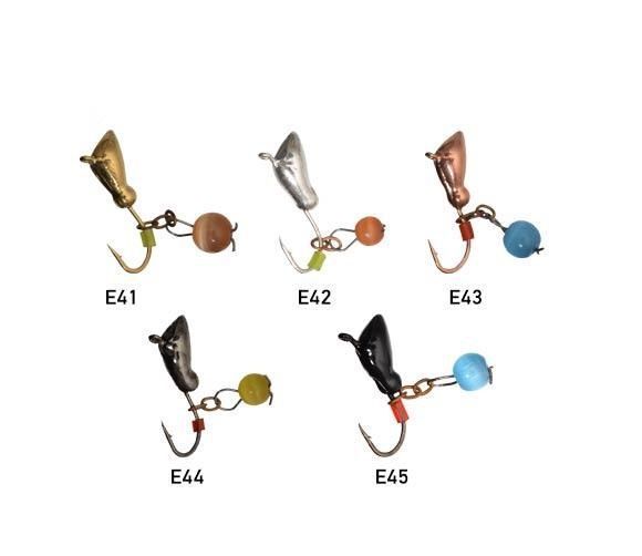 Мормишка вольфрамова Fishing Fishing ROI Муха з вушком і підвіскою 2.5mm 0.36g col. E43 12039 фото