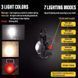 Фонарь Multifunctional W5133-COB Ultra White+Red+Yellow 107761 фото 6