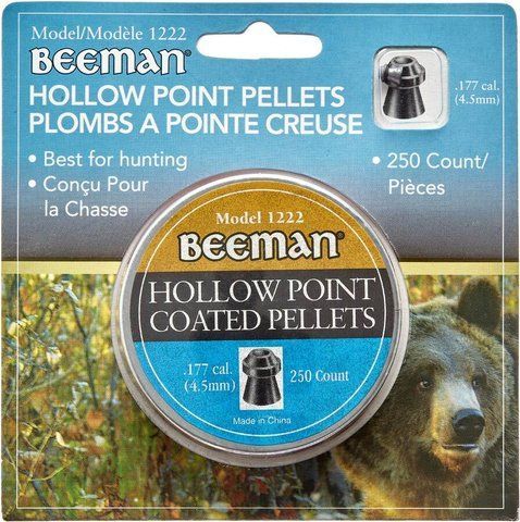 Кулі для пневматики Beeman Hollow Poіnt 4,5mm 250шт 6745 фото