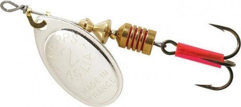 Блесна Mepps Aglia №2 col. Silver 4,5g 821 фото