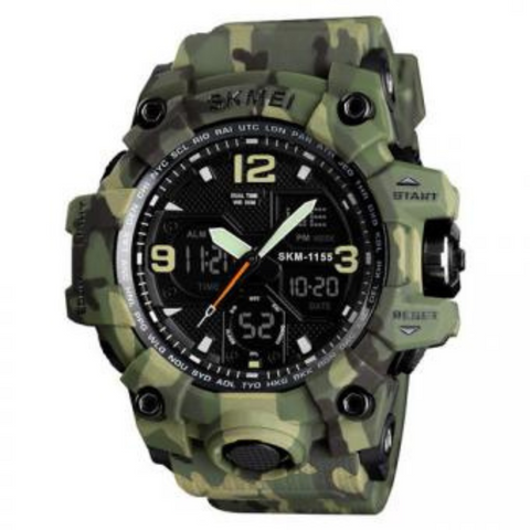 Годинник Skmei 1155B Military Green 29958 фото